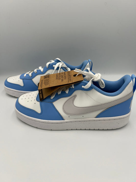 Nike Court Low Recraft Sommet Grey/University Blue (GS) 7y/8.5 WMN