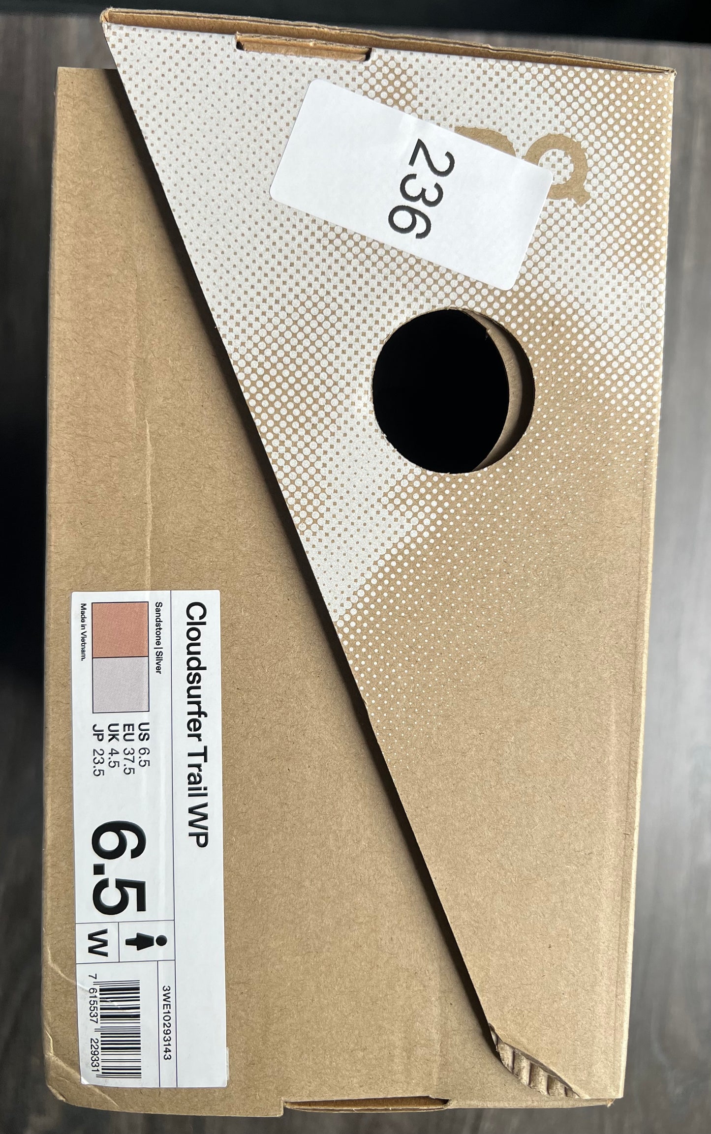 On Cloud Cloudsurfer Trail waterproof 6.5 W